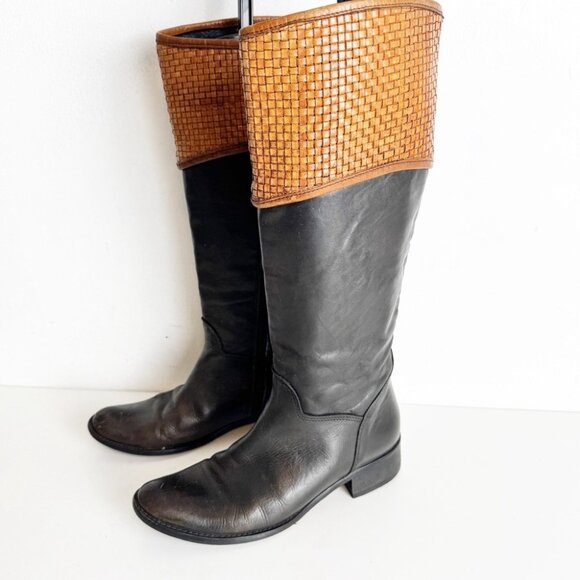 Savio 1969 Riding Boots with Woven Top size 36 - Picture 3 of 9